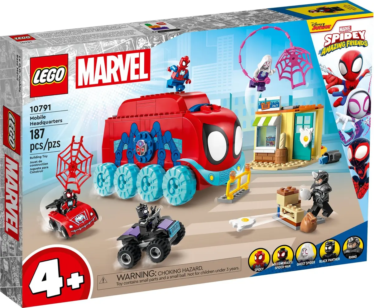 LEGO Marvel Super Heroes 10791 Team Spidey's Mobile Headquarters set, image 2