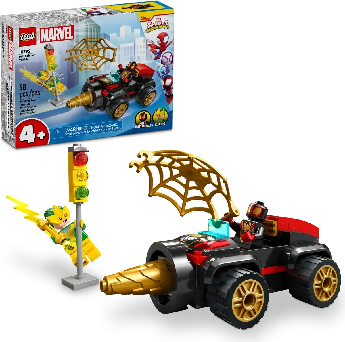 LEGO Marvel Super Heroes 10792 Drill Spinner Vehicle set, image 3