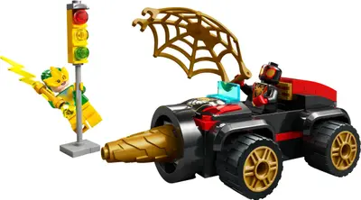 LEGO Marvel Super Heroes 10792 Drill Spinner Vehicle set