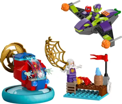 LEGO Marvel Super Heroes 10793 Spidey vs. Green Goblin set