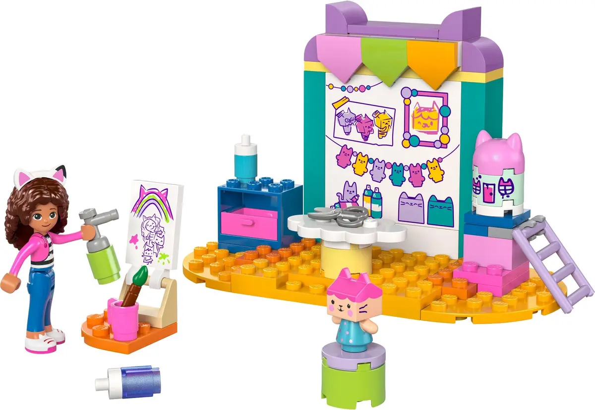 LEGO Gabby's Dollhouse 10795 Crafting with Baby Box set