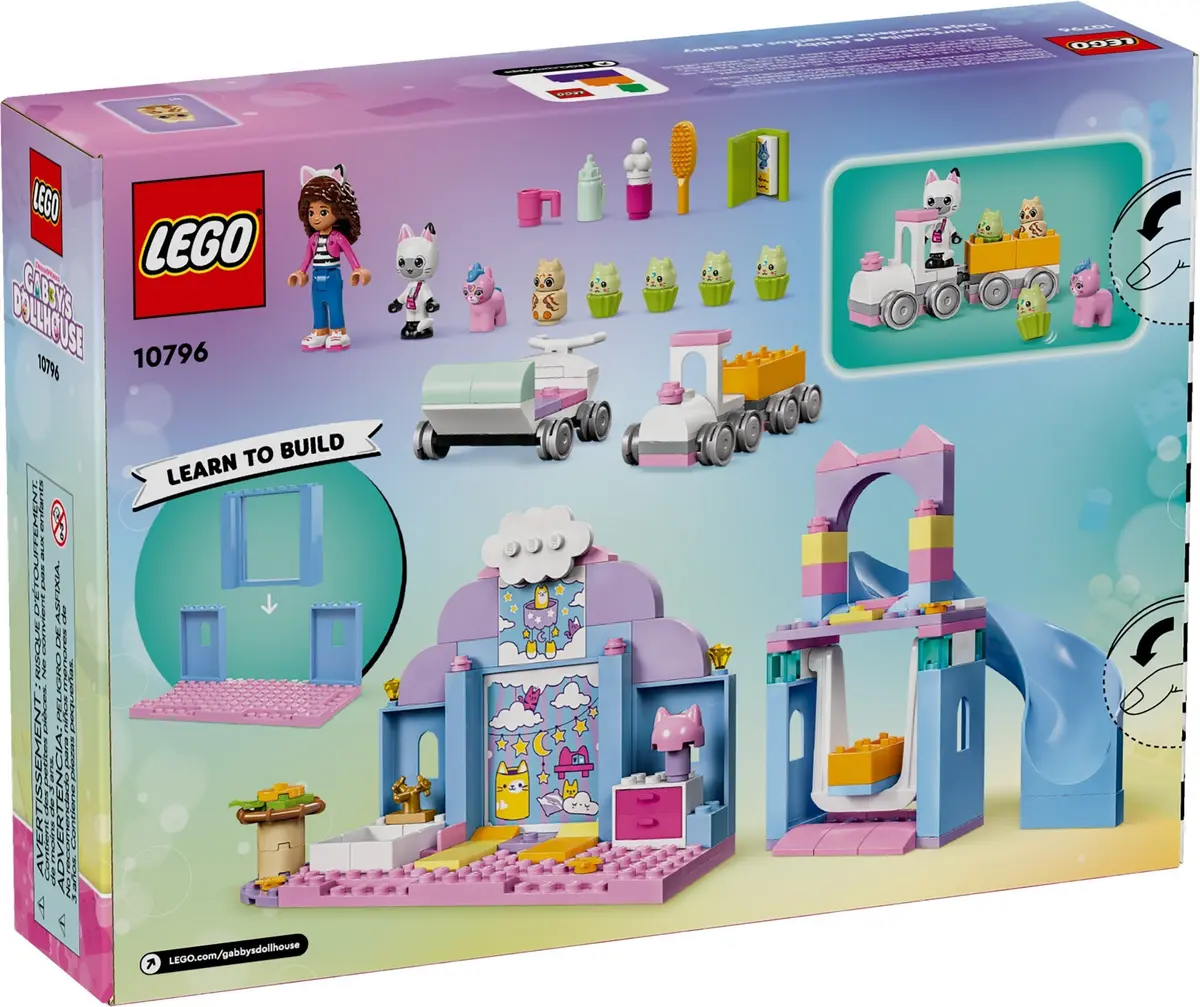 LEGO Gabby's Dollhouse 10796 Gabby's Kitty Care Ear set, image 3
