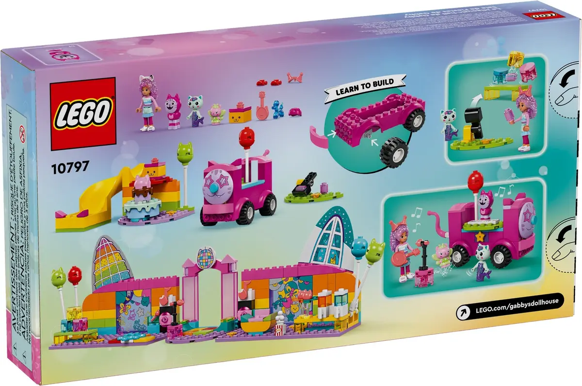 LEGO Gabby's Dollhouse 10797 Gabby's Party Room set, image 4