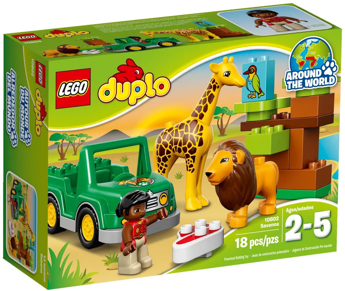 LEGO DUPLO 10802 Savanna set, image 2