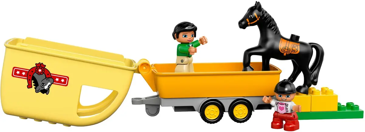 LEGO DUPLO 10807 Horse Trailer set, image 5