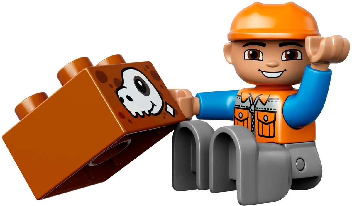 LEGO DUPLO 10811 Backhoe Loader set, image 6