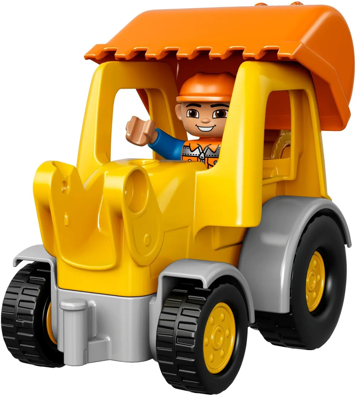 LEGO DUPLO 10811 Backhoe Loader set, image 4