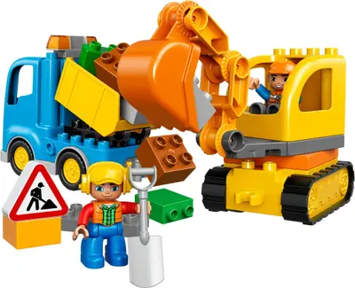 LEGO DUPLO 10812 Truck & Tracked Excavator set
