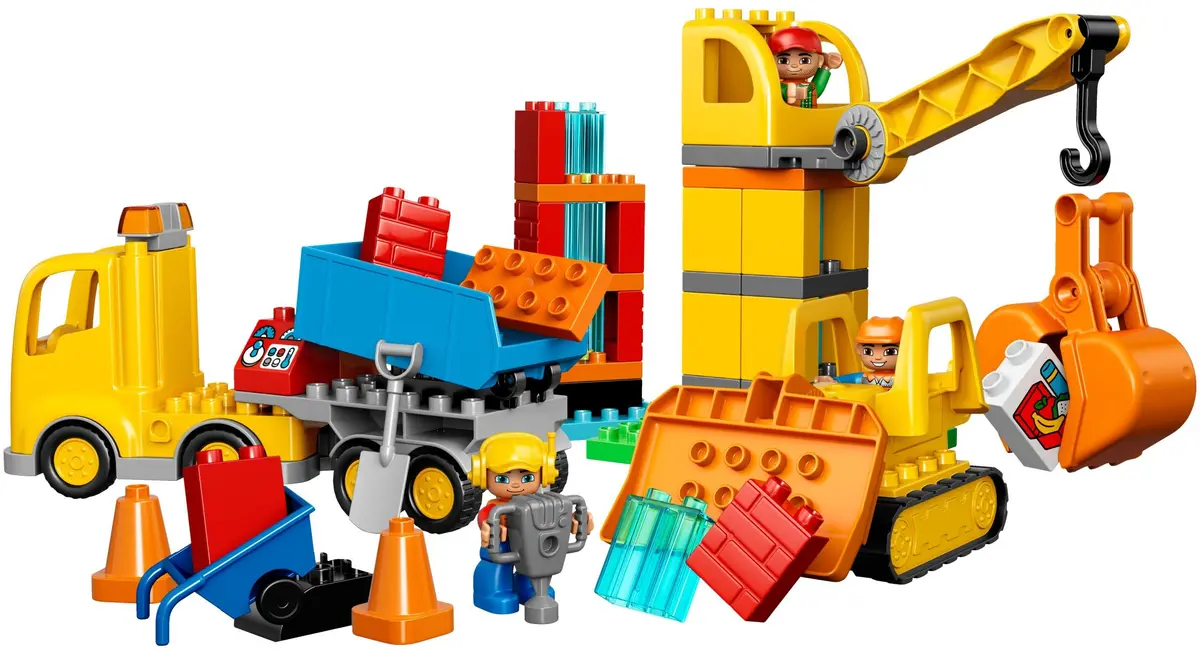 LEGO DUPLO 10813 Big Construction Site set