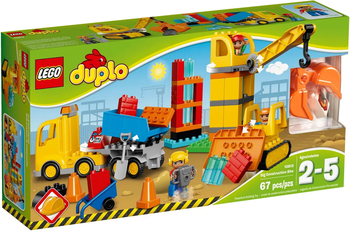 LEGO DUPLO 10813 Big Construction Site set, image 2