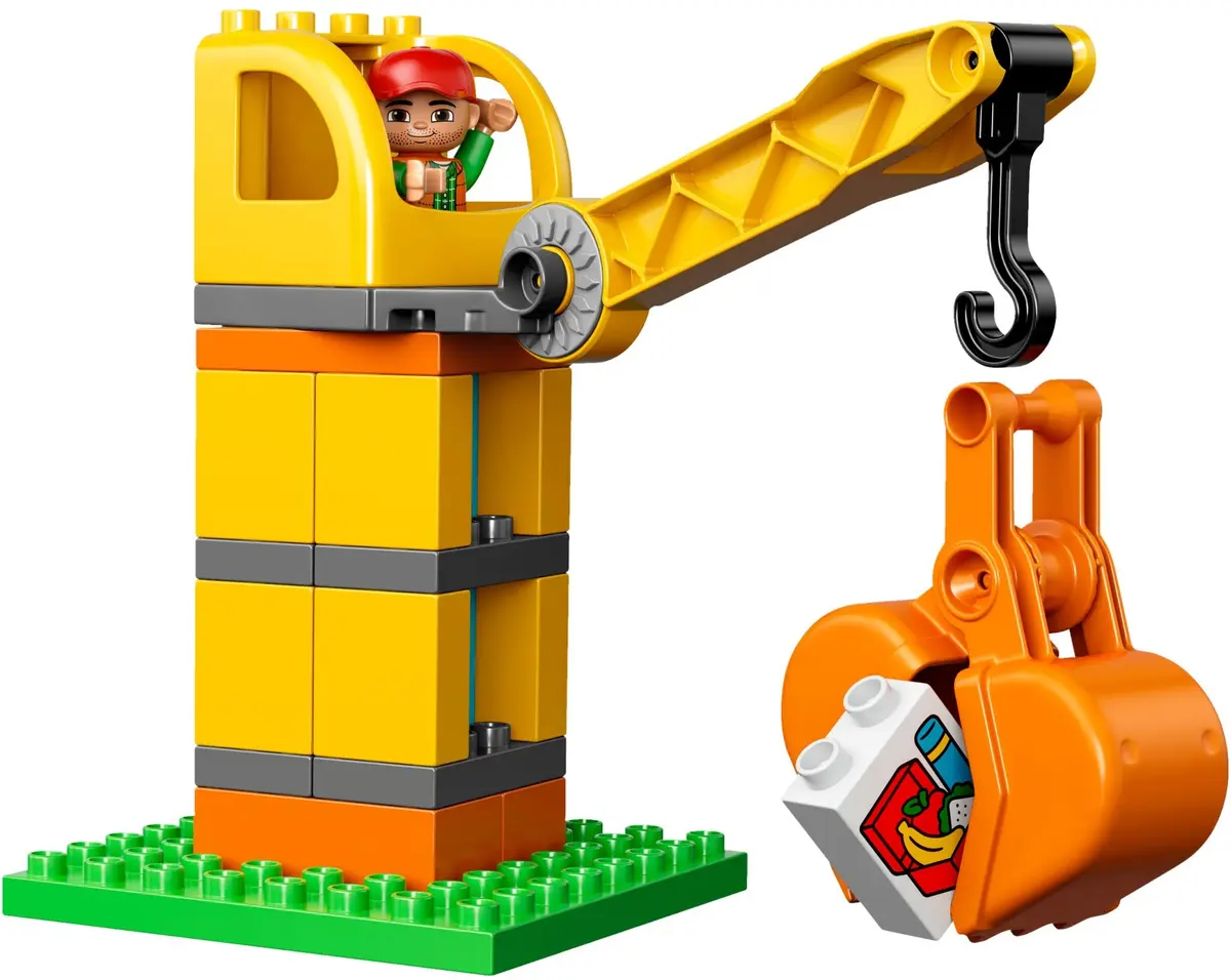 LEGO DUPLO 10813 Big Construction Site set, image 3