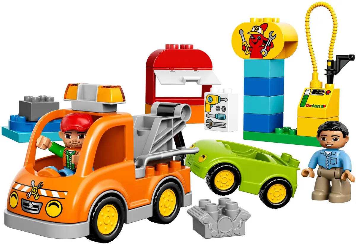 LEGO DUPLO 10814 Tow Truck set