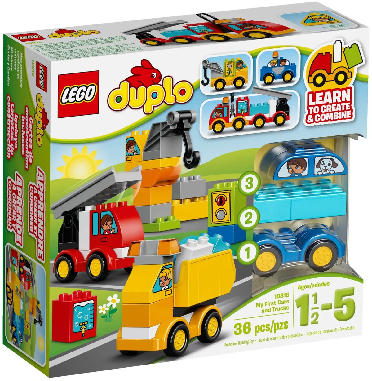 LEGO DUPLO 10816 My First Cars and Trucks set, image 2