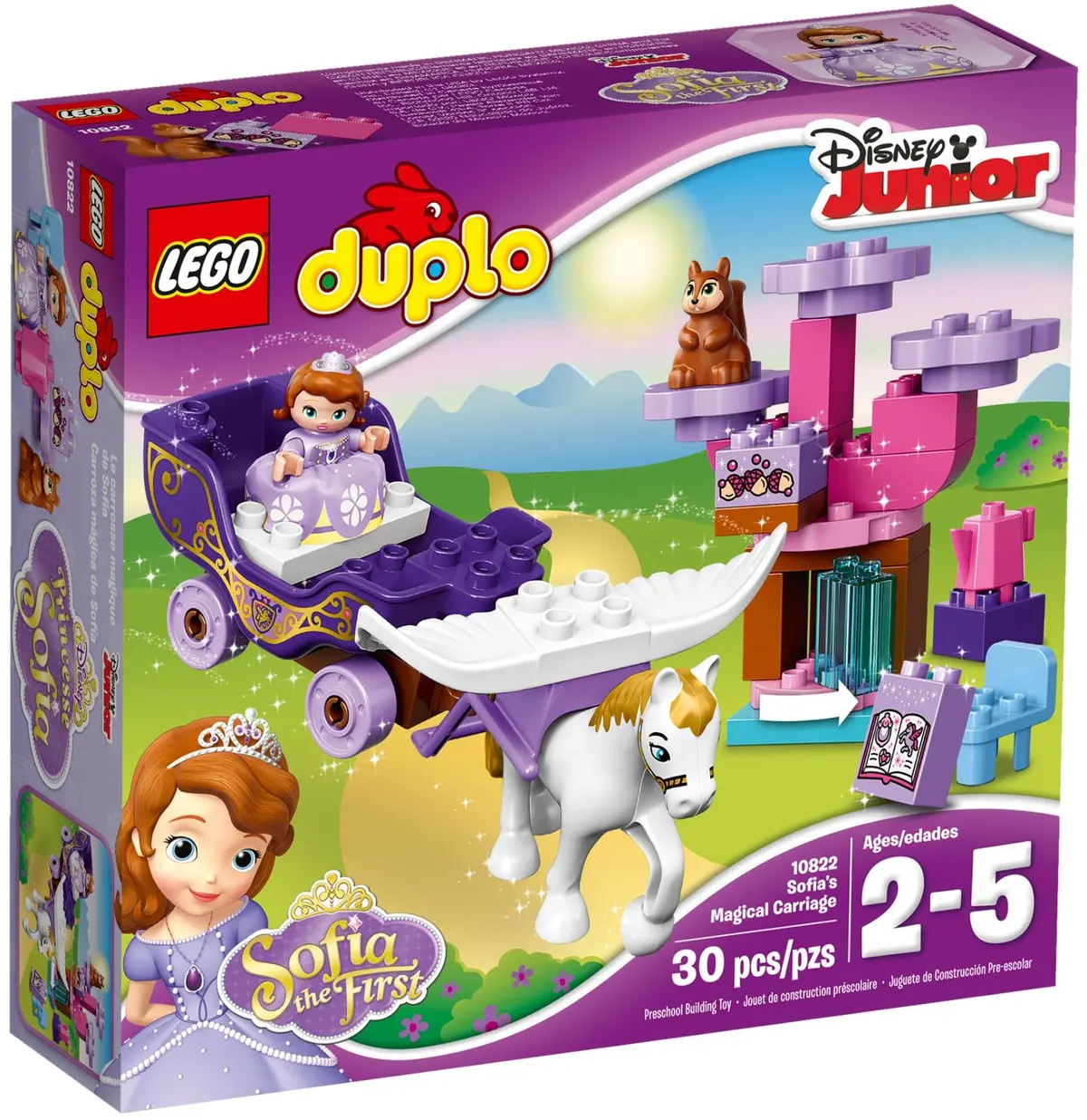 LEGO DUPLO 10822 Sofia's Magical Carriage set, image 2