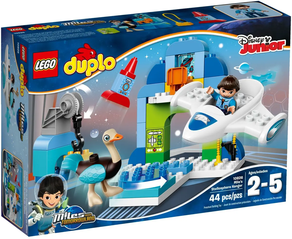 LEGO DUPLO 10826 Miles' Stellosphere Hangar set, image 2
