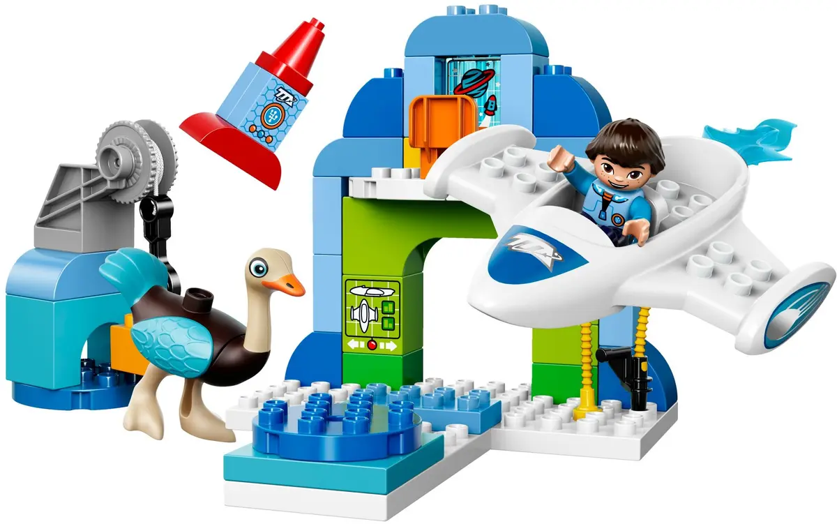 LEGO DUPLO 10826 Miles' Stellosphere Hangar set