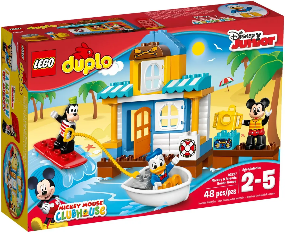 LEGO DUPLO 10827 Mickey & Friends Beach House set, image 2