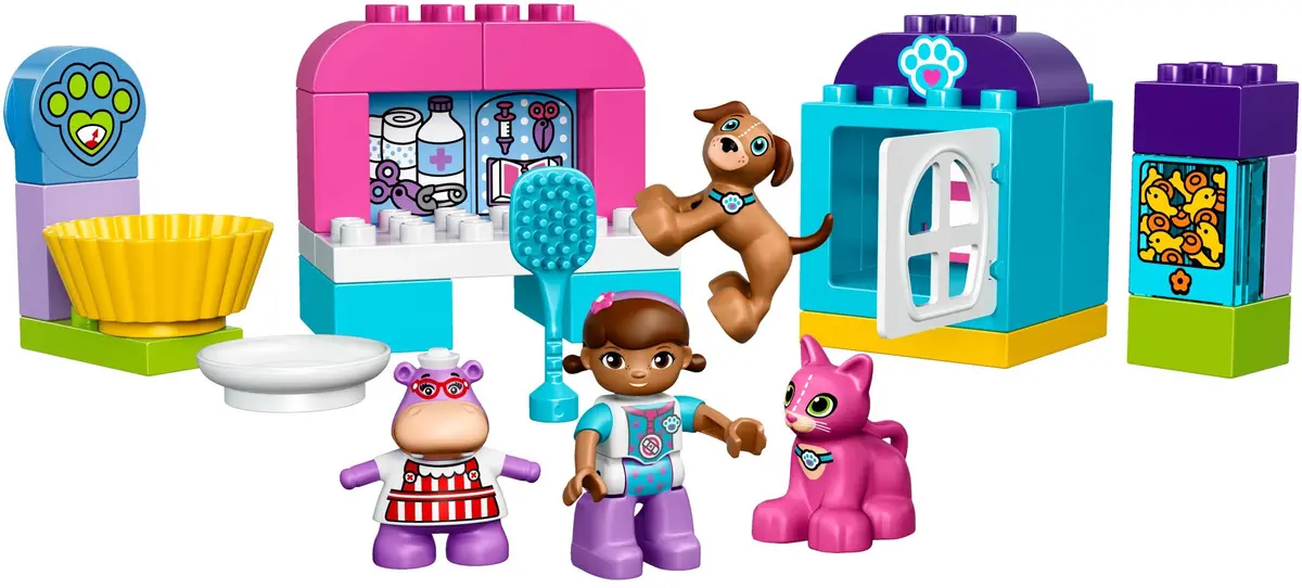 LEGO DUPLO 10828 Doc's Pet Vet Care set