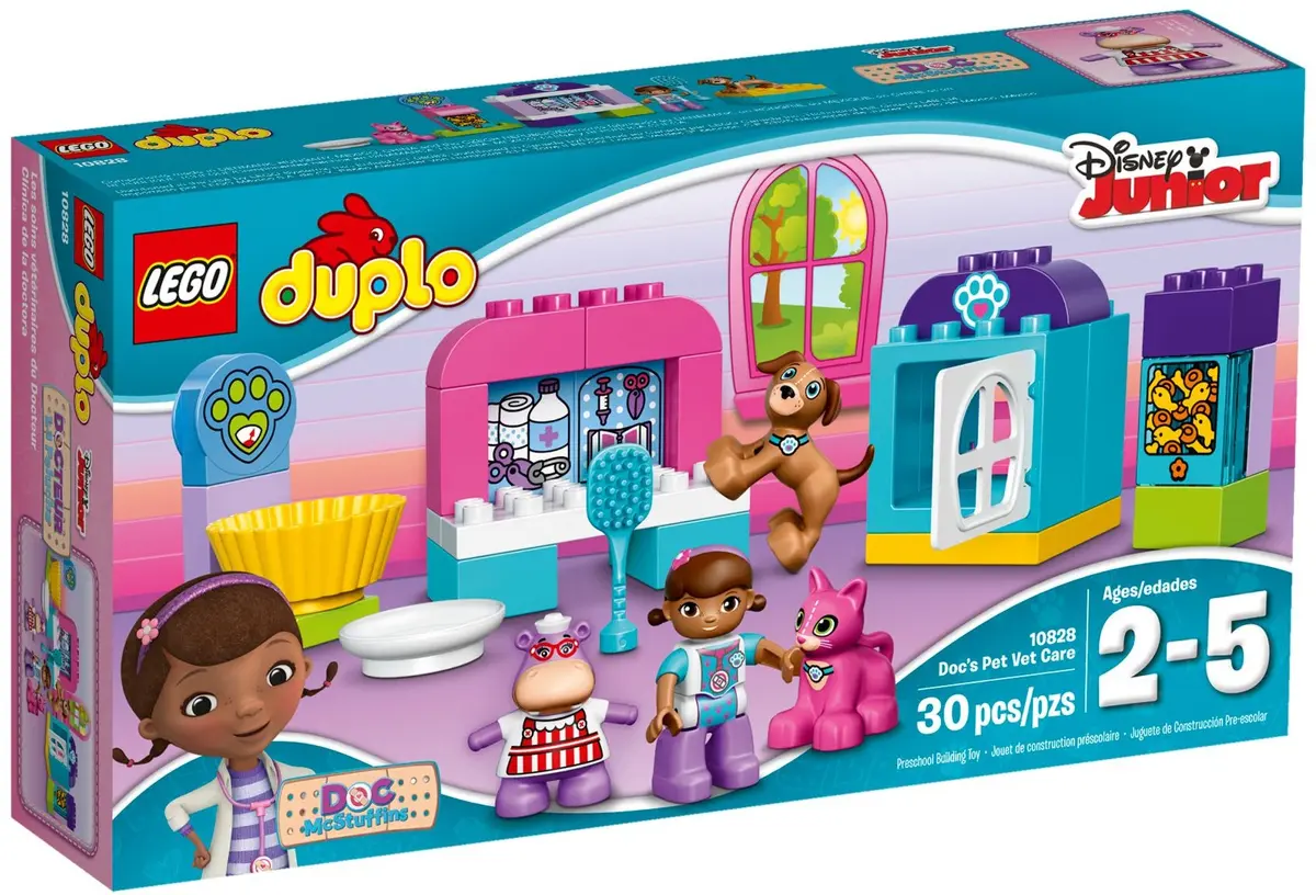 LEGO DUPLO 10828 Doc's Pet Vet Care set, image 2