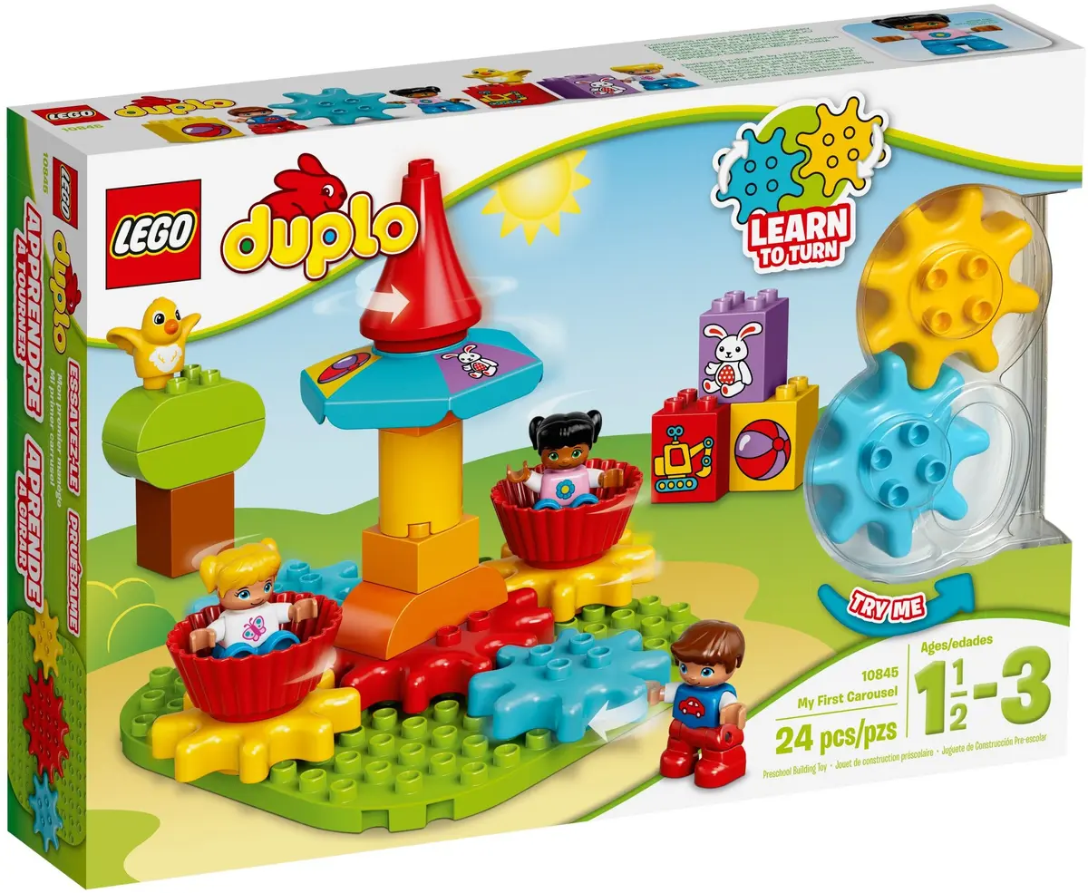 LEGO DUPLO 10845 My First Carousel set, image 2