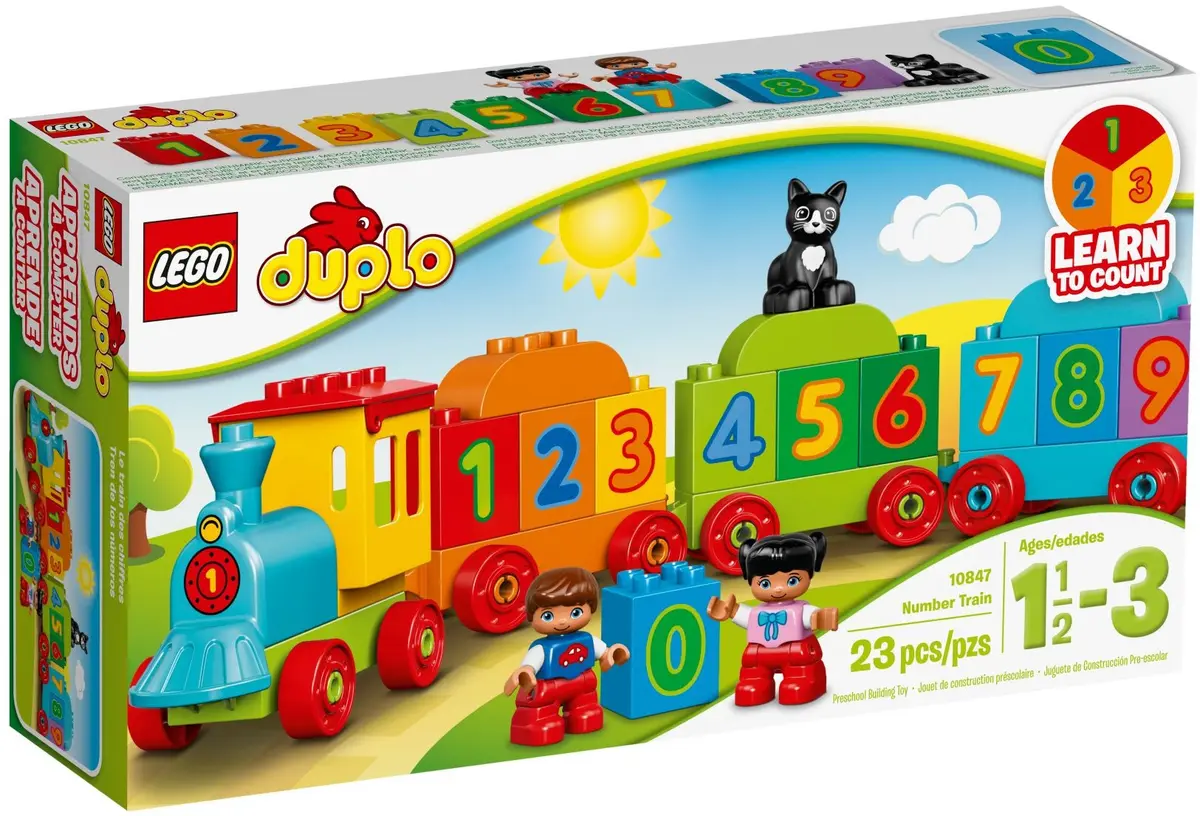 LEGO DUPLO 10847 My First Number Train set, image 2