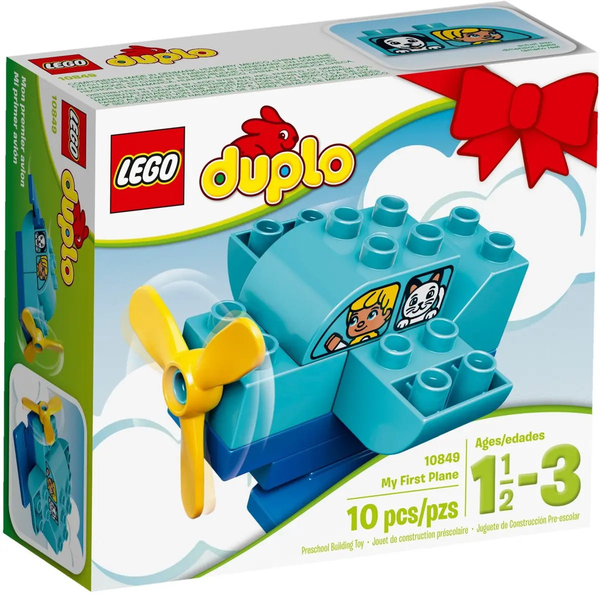 LEGO DUPLO 10849 My First Plane set, image 2