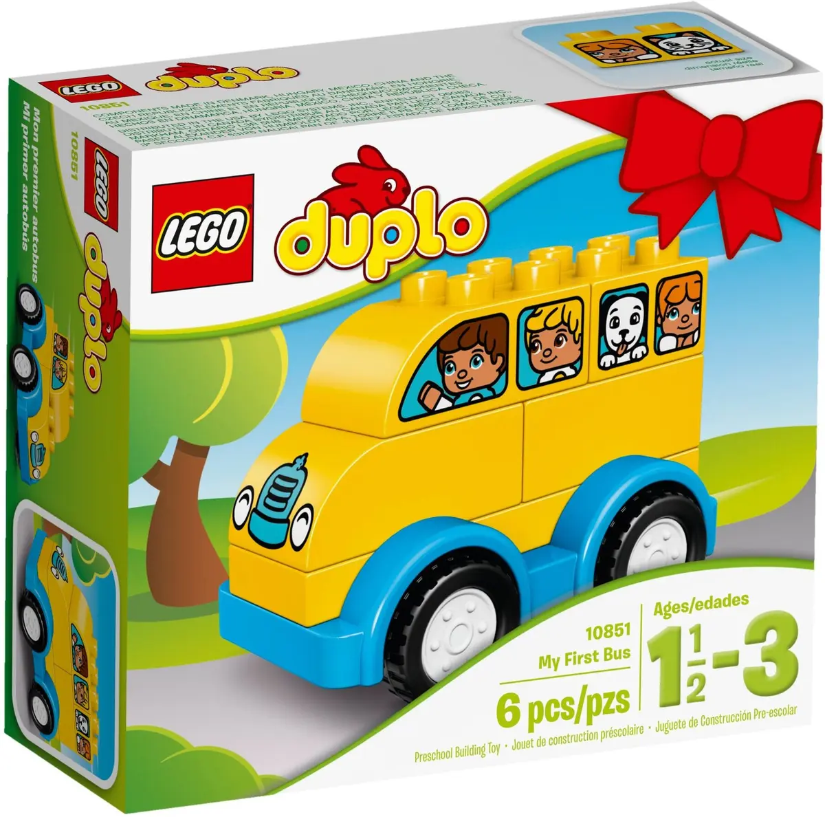 LEGO DUPLO 10851 My First Bus set, image 2
