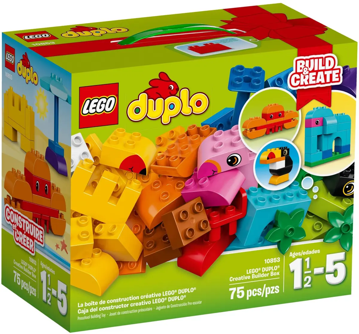 LEGO DUPLO 10853 Abundant Wildlife Creative Building Set set, image 2