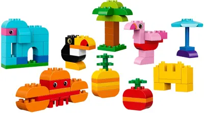 LEGO DUPLO 10853 Abundant Wildlife Creative Building Set set