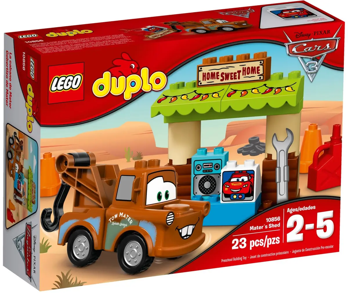 LEGO DUPLO 10856 Mater's Shed set, image 2