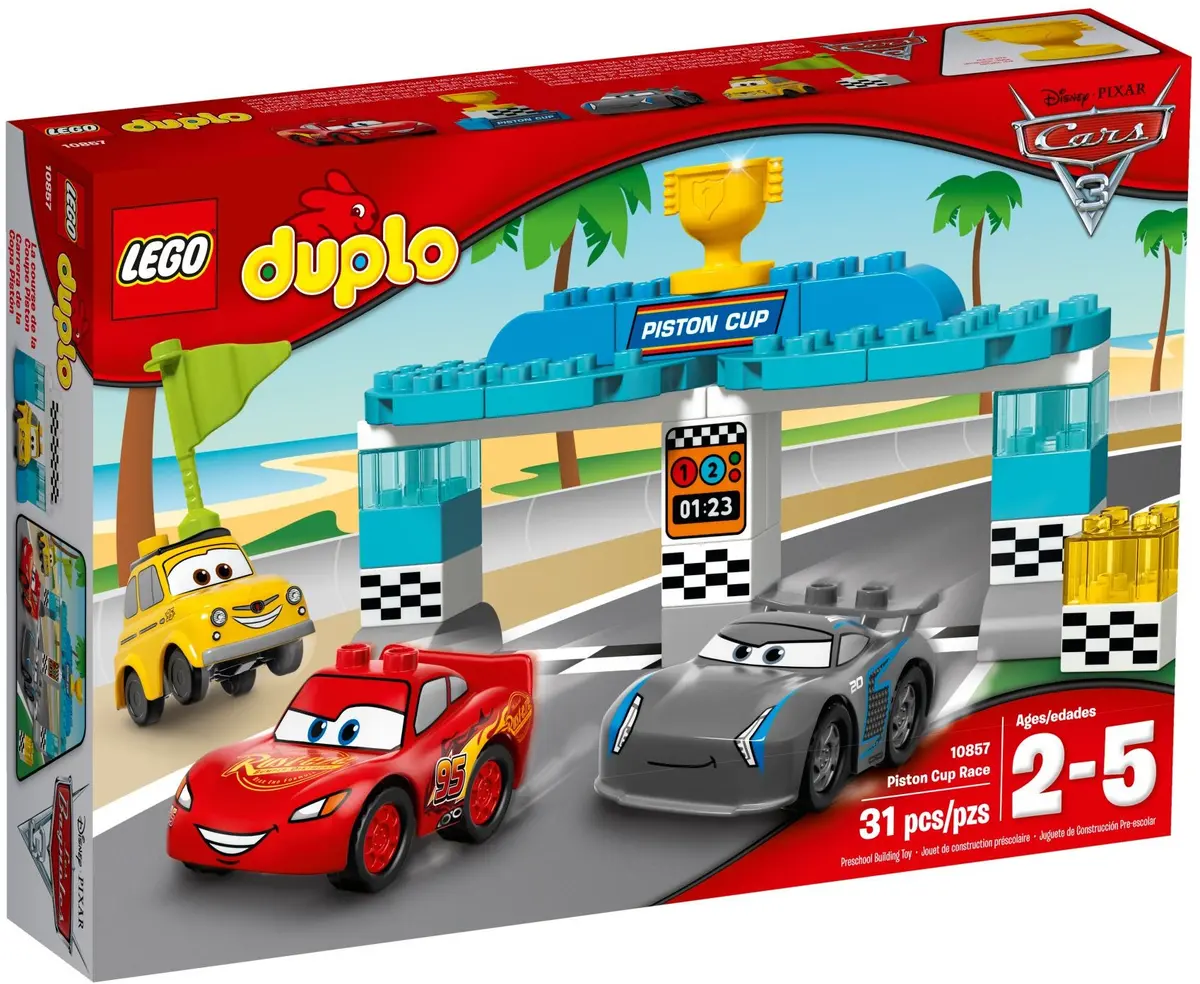 LEGO DUPLO 10857 Piston Cup Race set, image 2