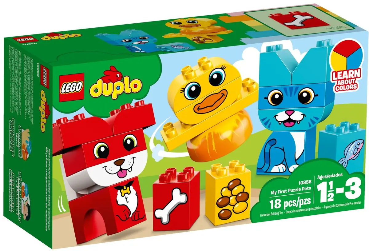 LEGO DUPLO 10858 My First Puzzle Pets set, image 2