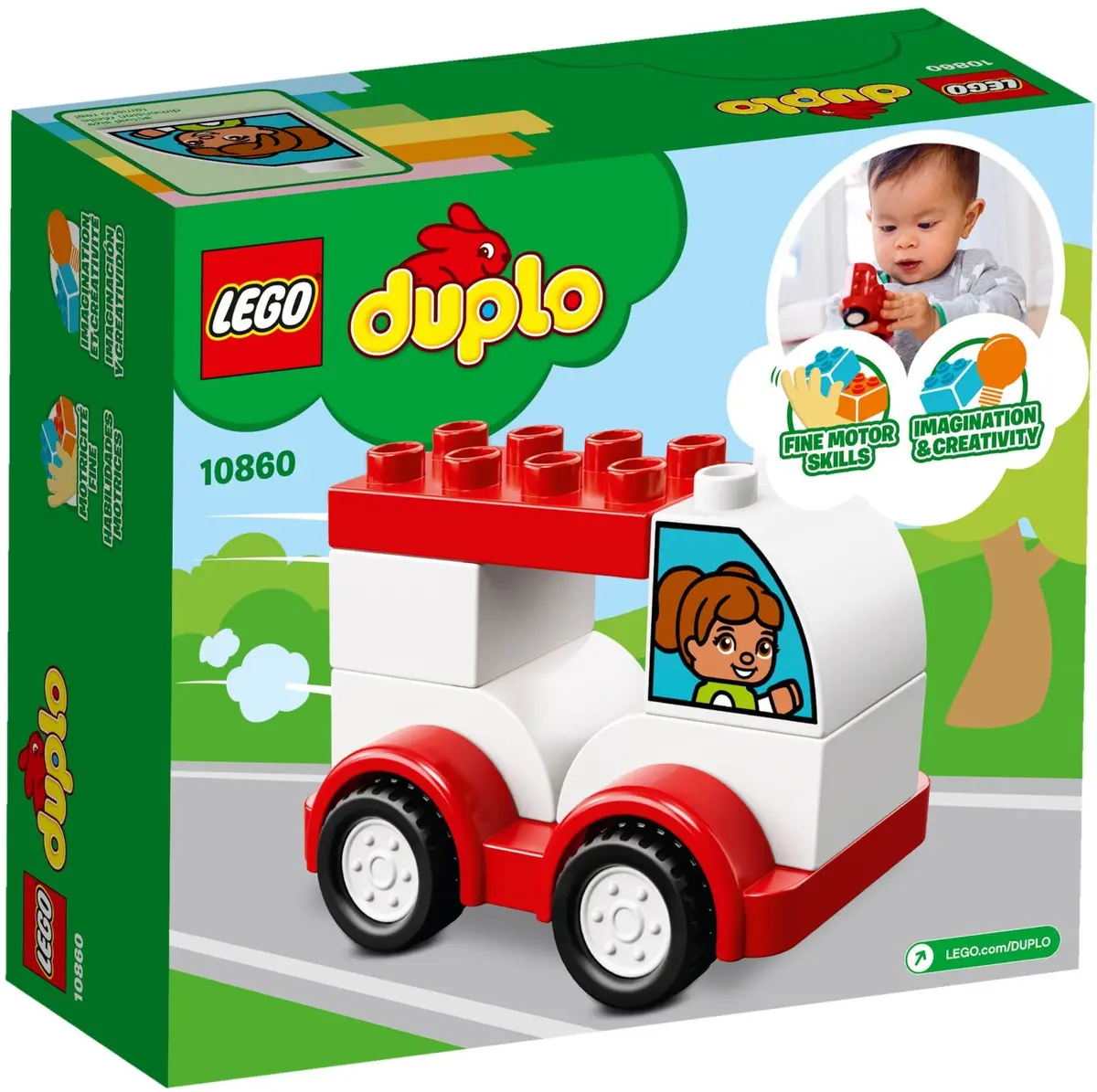 LEGO DUPLO 10860 My First Race Car set, image 3