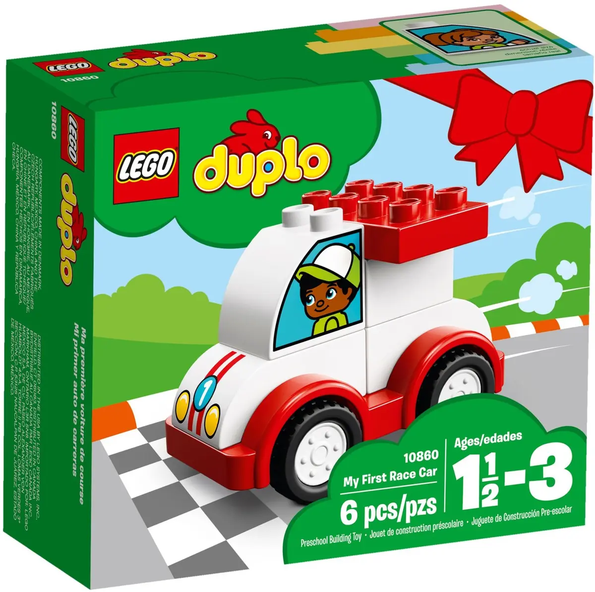 LEGO DUPLO 10860 My First Race Car set, image 2