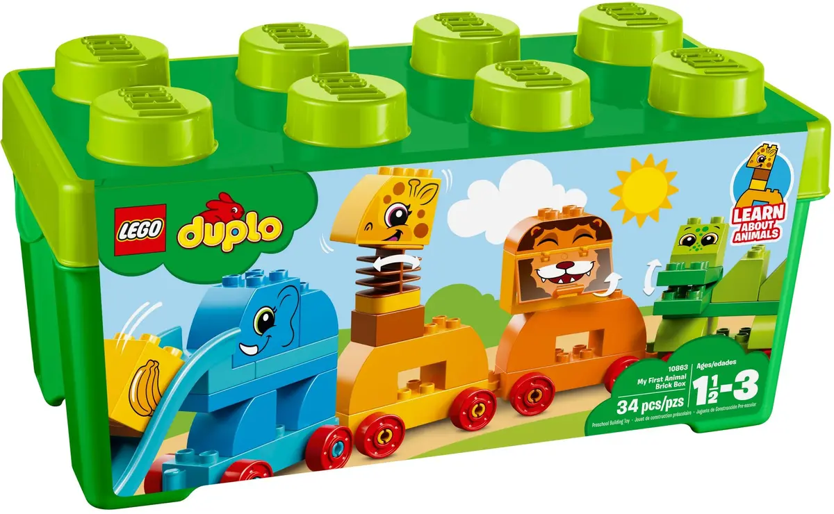 LEGO DUPLO 10863 My First Animal Brick Box set, image 2