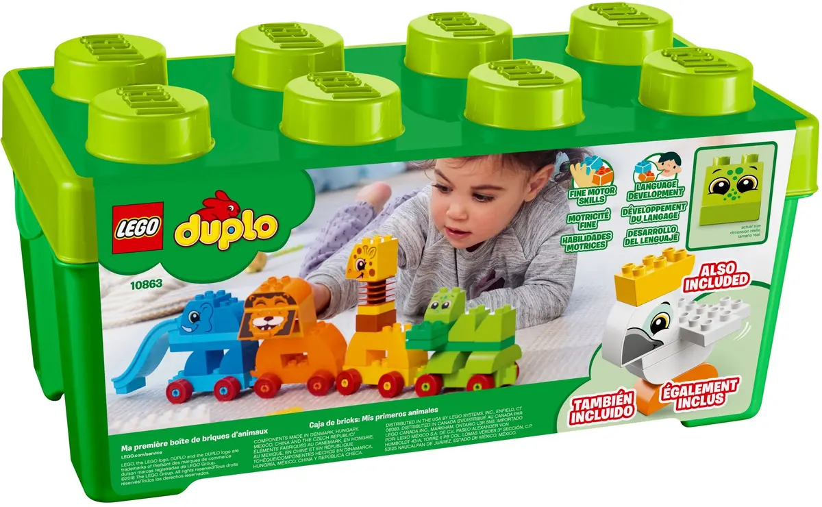 LEGO DUPLO 10863 My First Animal Brick Box set, image 3