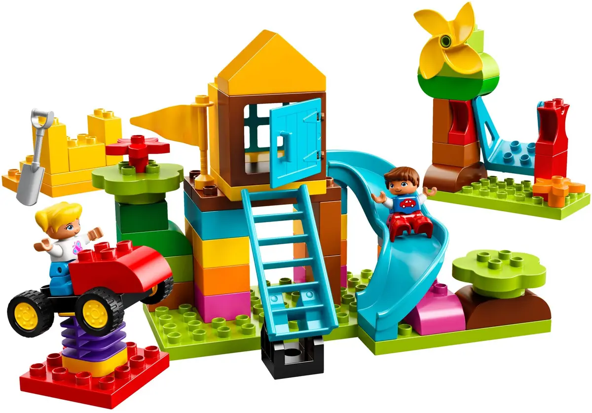 LEGO DUPLO 10864 Large Playground Brick Box set