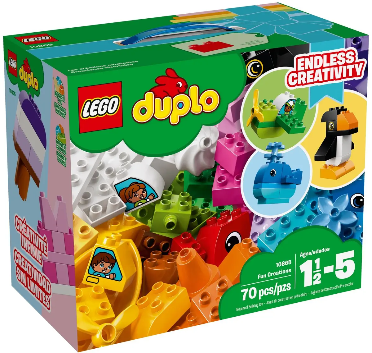 LEGO DUPLO 10865 Fun Creations set, image 2