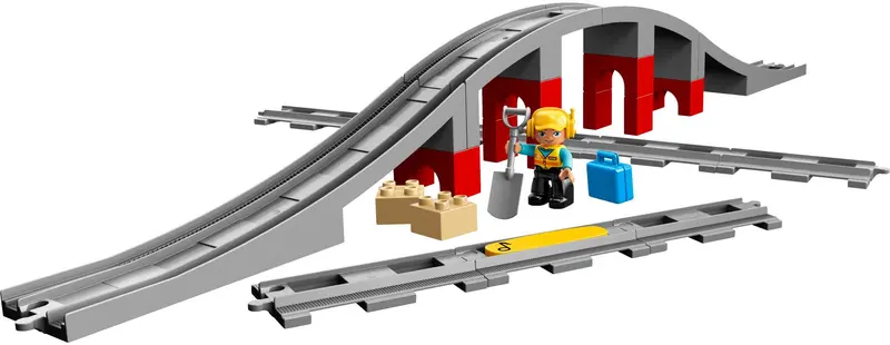 LEGO DUPLO 10872 Train Bridge and Tracks set