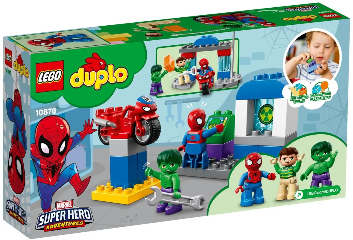 LEGO DUPLO 10876 Spider-Man & Hulk Adventures set, image 3