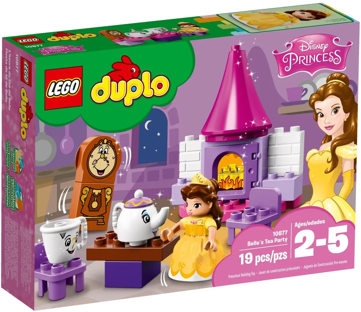 LEGO DUPLO 10877 Belle's Tea Party set, image 2
