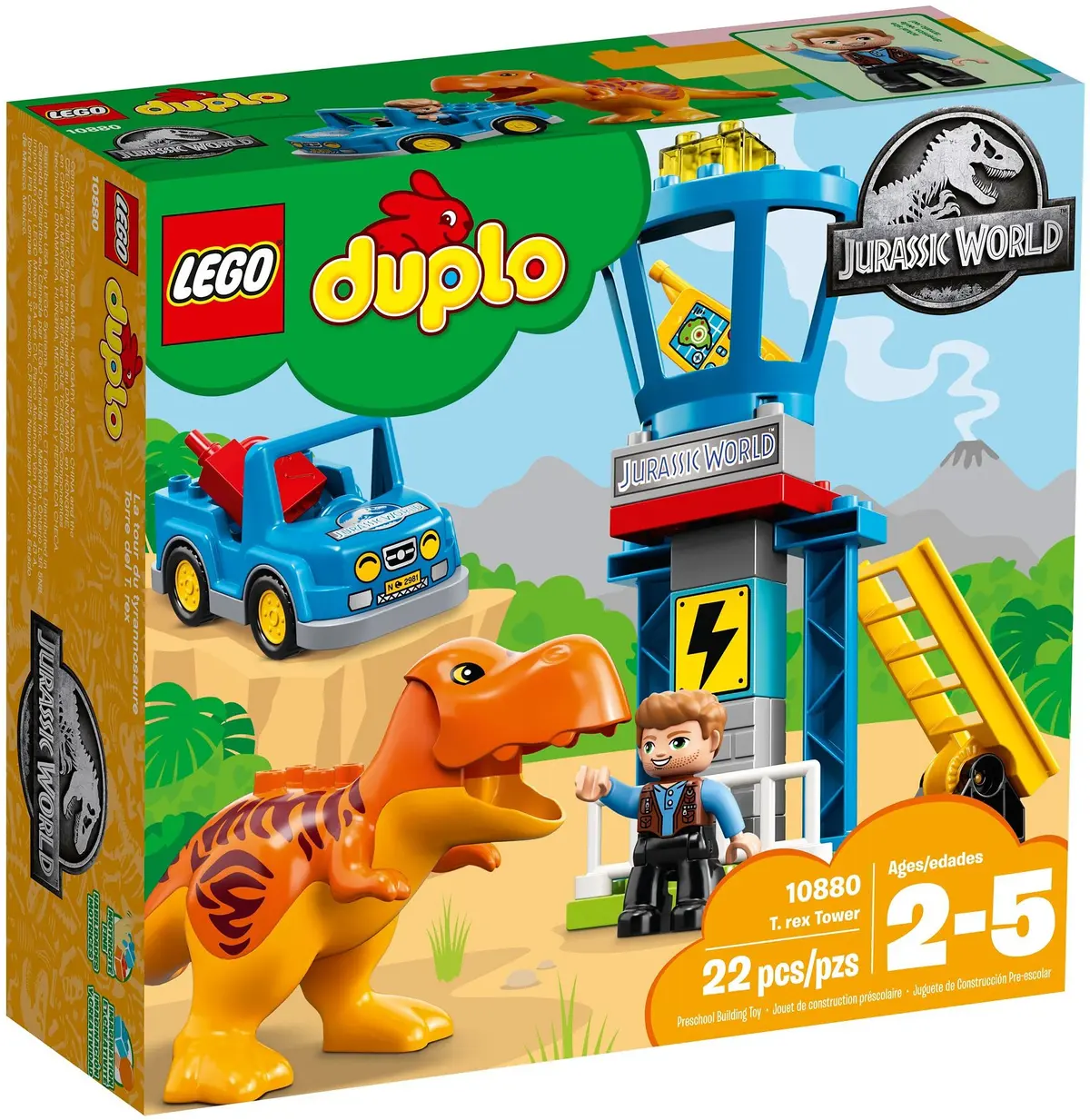 LEGO DUPLO 10880 T. rex Tower set, image 2
