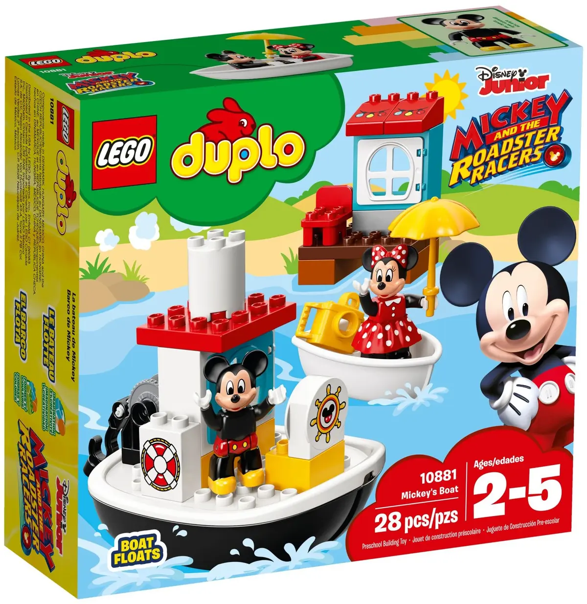 LEGO DUPLO 10881 Mickey's Boat set, image 2