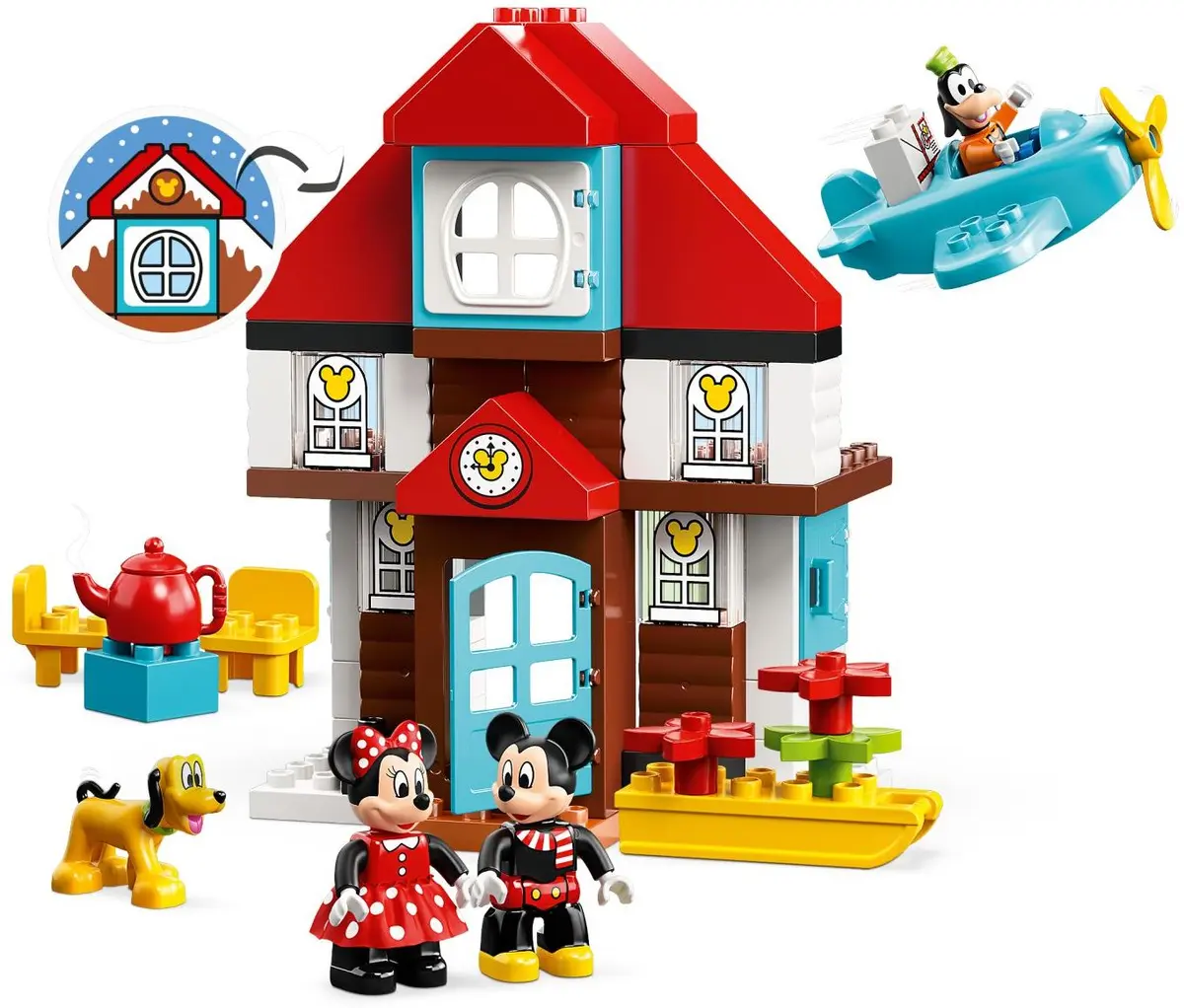 LEGO DUPLO 10889 Mickey's Vacation House set, image 4