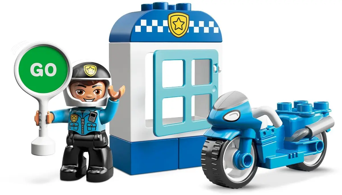 LEGO DUPLO 10900 Police Bike set, image 4