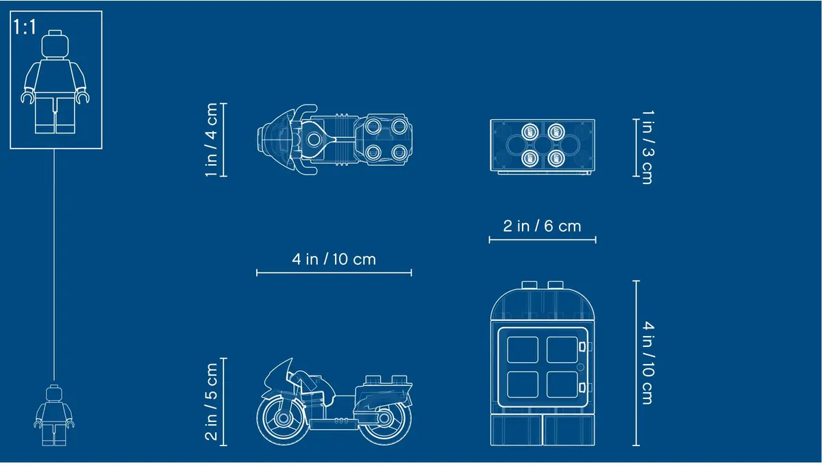 LEGO DUPLO 10900 Police Bike set, image 6