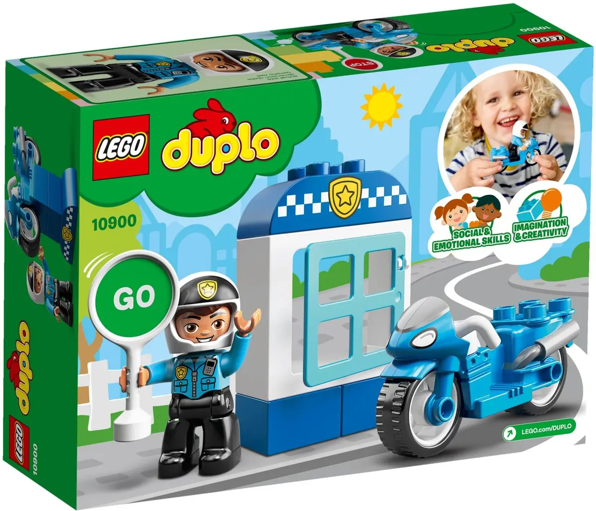 LEGO DUPLO 10900 Police Bike set, image 5