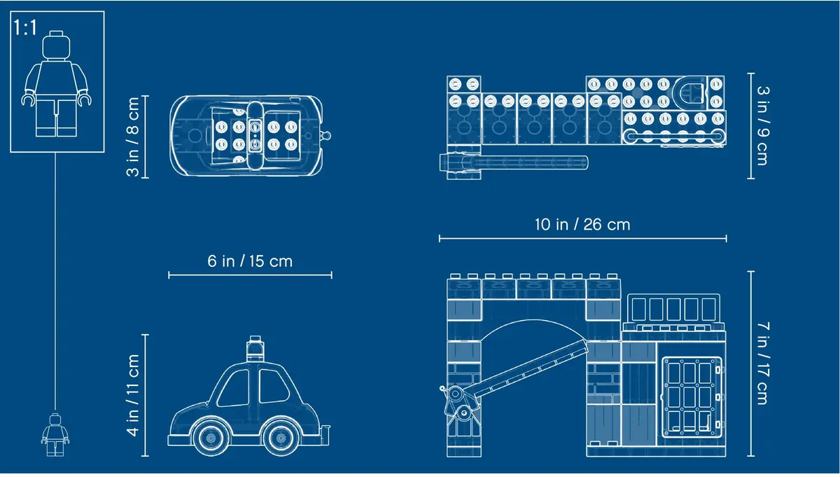 LEGO DUPLO 10902 Police Station set, image 6