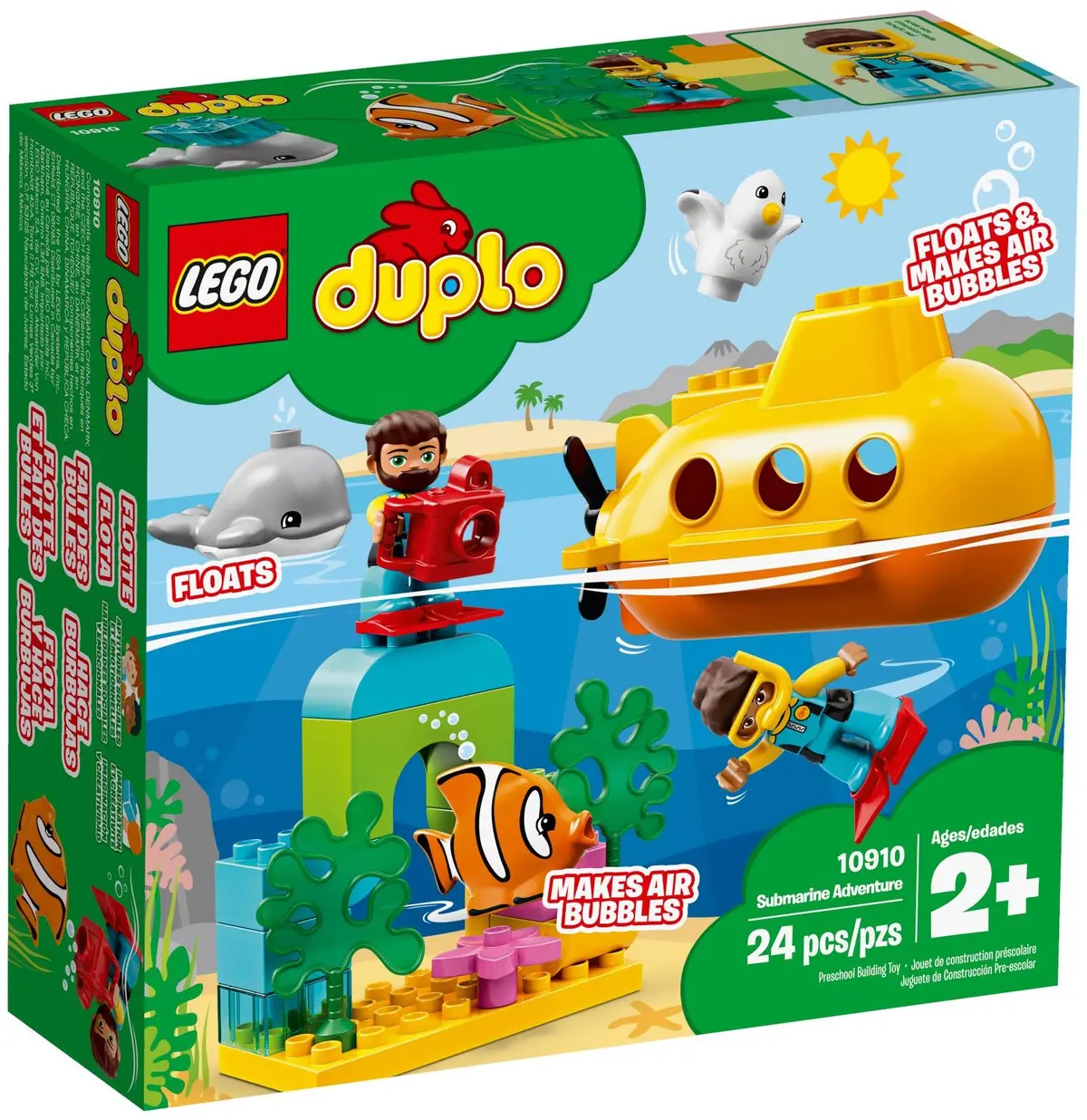 LEGO DUPLO 10910 Submarine Adventure set, image 2