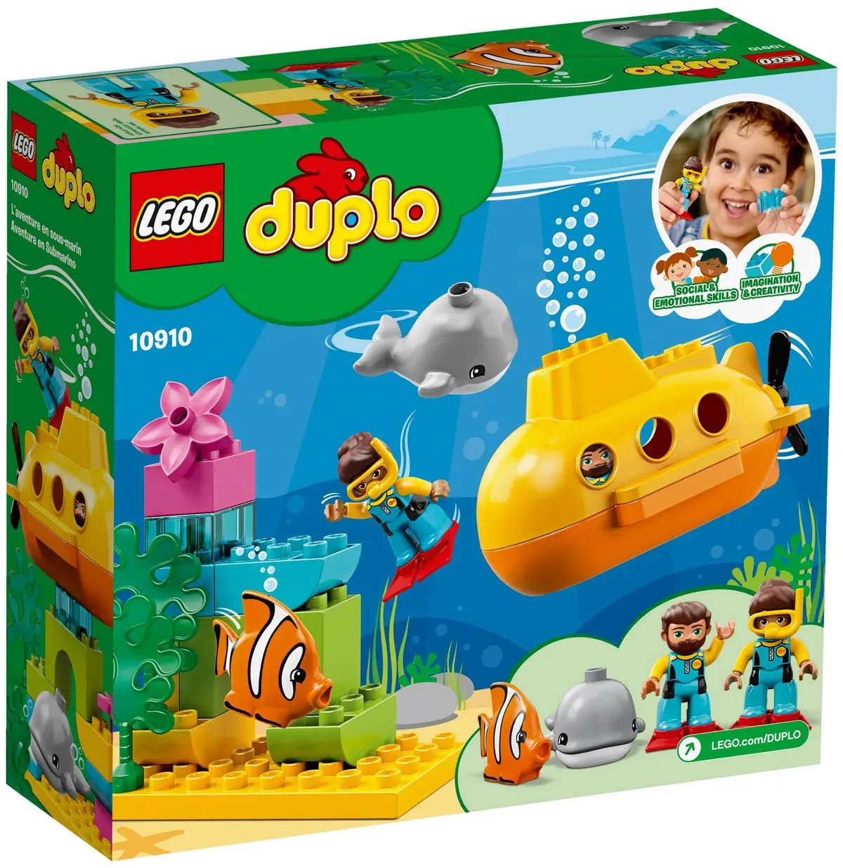 LEGO DUPLO 10910 Submarine Adventure set, image 5